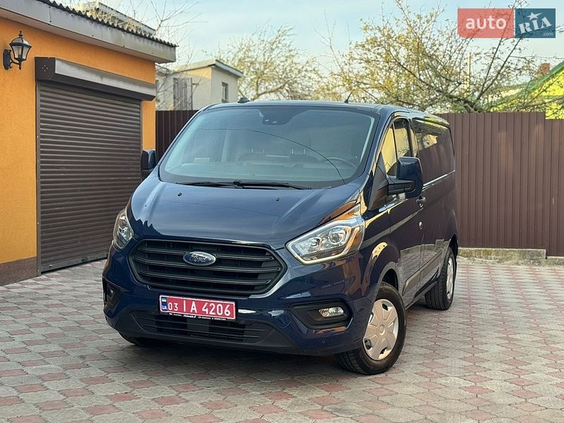 2021 Ford Transit-Custom, VIN WF0YXXTTGYMP72661:plate — фото 1 (autoria)