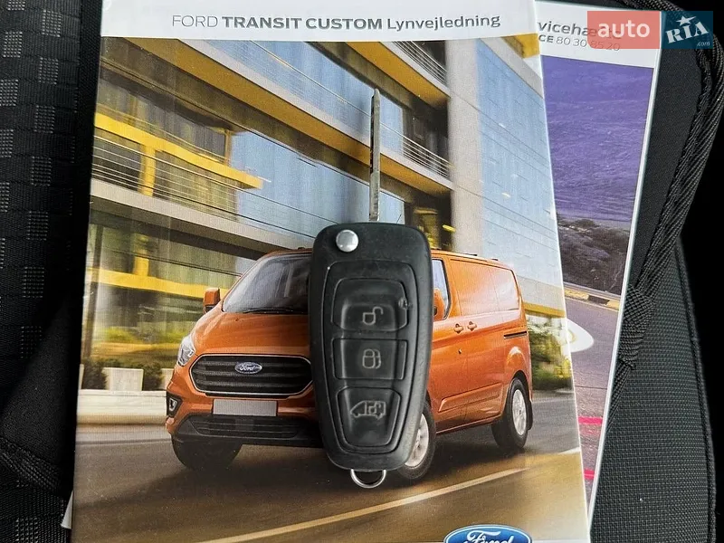 Грузовой фургон Ford Transit Custom 2019 в Киеве документ
