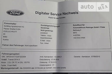 Грузопассажирский фургон Ford Transit 2015 в 
