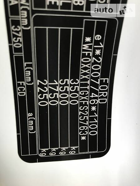 Грузопассажирский фургон Ford Transit 2015 в Одессе