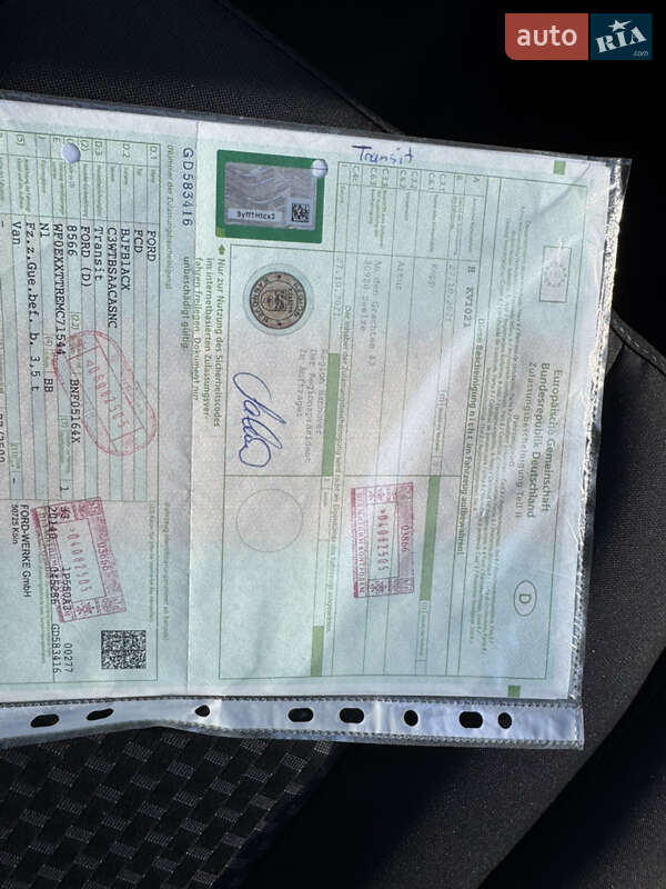 Грузовой фургон Ford Transit 2021 в Буче фото 53 Грузовой фургон Ford Transit 2021 в Буче