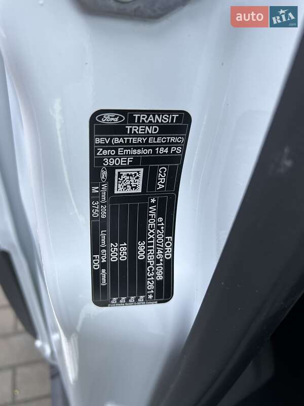 Грузовой фургон Ford Transit 2023 в Луцке фото 32 Грузовой фургон Ford Transit 2023 в Луцке