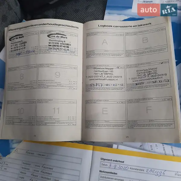 Вантажівка Ford Transit 2011 в Полтаві документ