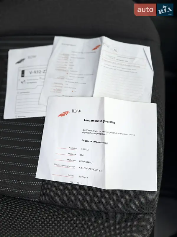 Вантажний фургон Ford Transit 2019 в Рівному документ