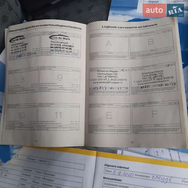 Вантажопасажирський фургон Ford Transit 2011 в Полтаві