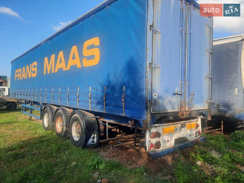 Тентованный борт (штора) - полуприцеп Fruehauf 01Y 1995 в Яворове