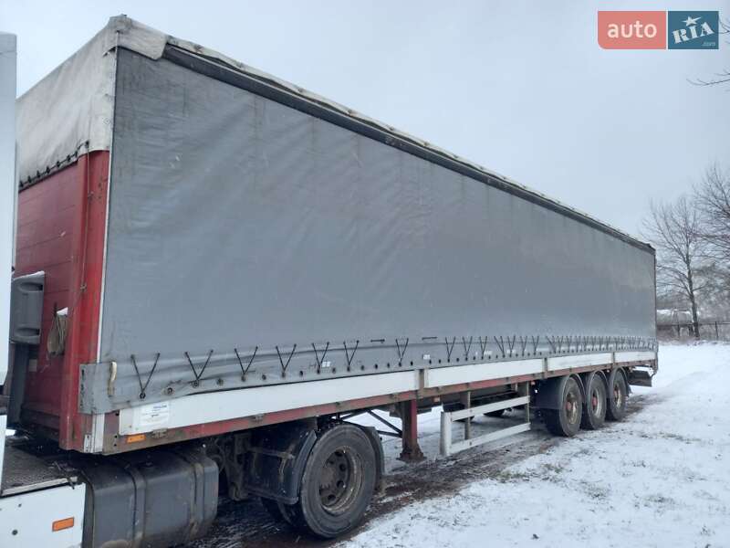 Тентованный борт (штора) - полуприцеп Fruehauf 01Y 2003 в Ильинцах