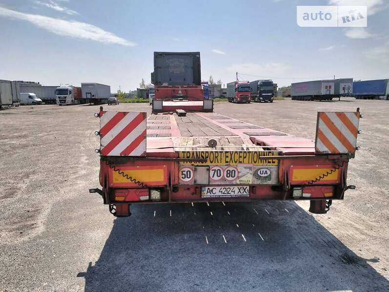 Платформа напівпричіп Fruehauf ET 2008 в Ковелі