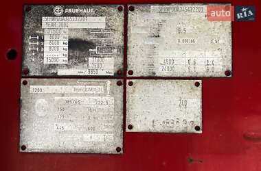 Самоскид напівпричіп Fruehauf LTD/WAD 2004 в 