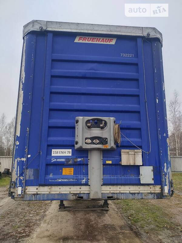 Тентованный борт (штора) - полуприцеп Fruehauf SAF 2007 в Корюковке