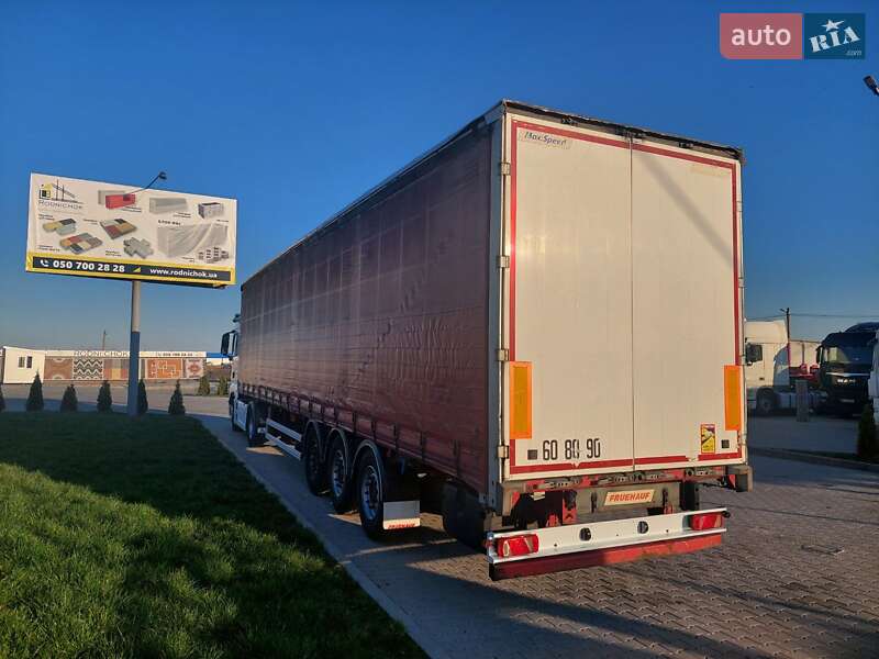 Тентованный борт (штора) - полуприцеп Fruehauf SAF 2014 в Черновцах