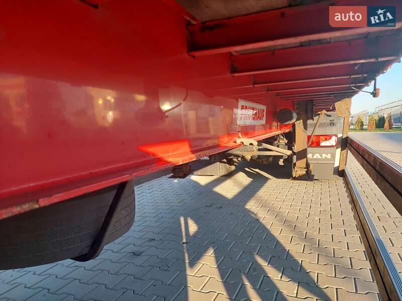 Тентованный борт (штора) - полуприцеп Fruehauf SAF 2014 в Черновцах