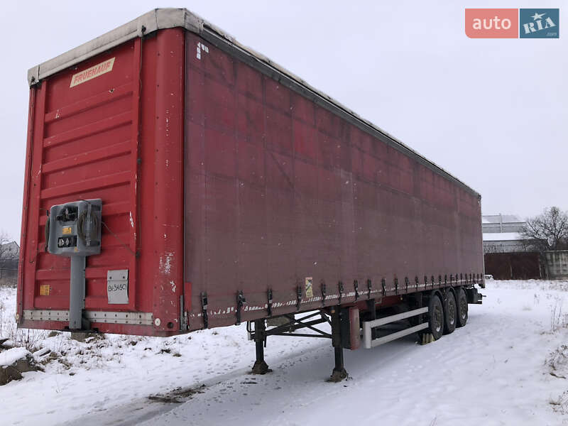 Тентованный борт (штора) - полуприцеп Fruehauf SAF 2012 в Житомире фото 3 Тентованный борт (штора) - полуприцеп Fruehauf SAF 2012 в Житомире