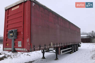Тентованный борт (штора) - полуприцеп Fruehauf SAF 2012 в 
