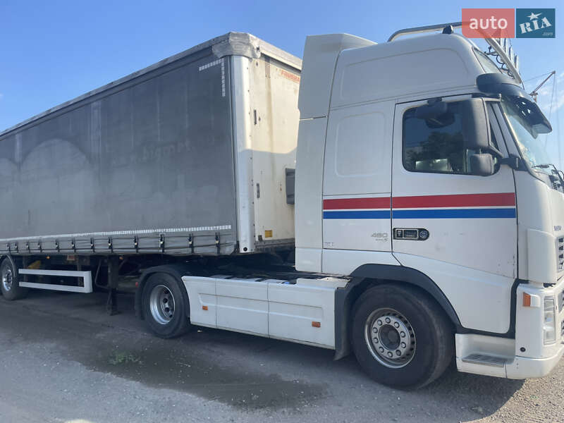 Тентований борт (штора) - напівпричіп Fruehauf SAF 2008 в Мукачевому