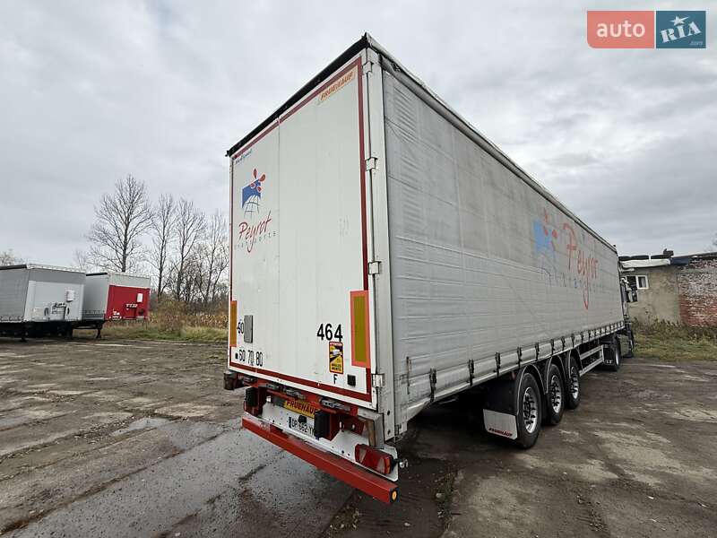 Тентованный борт (штора) - полуприцеп Fruehauf SAF 2015 в Надворной