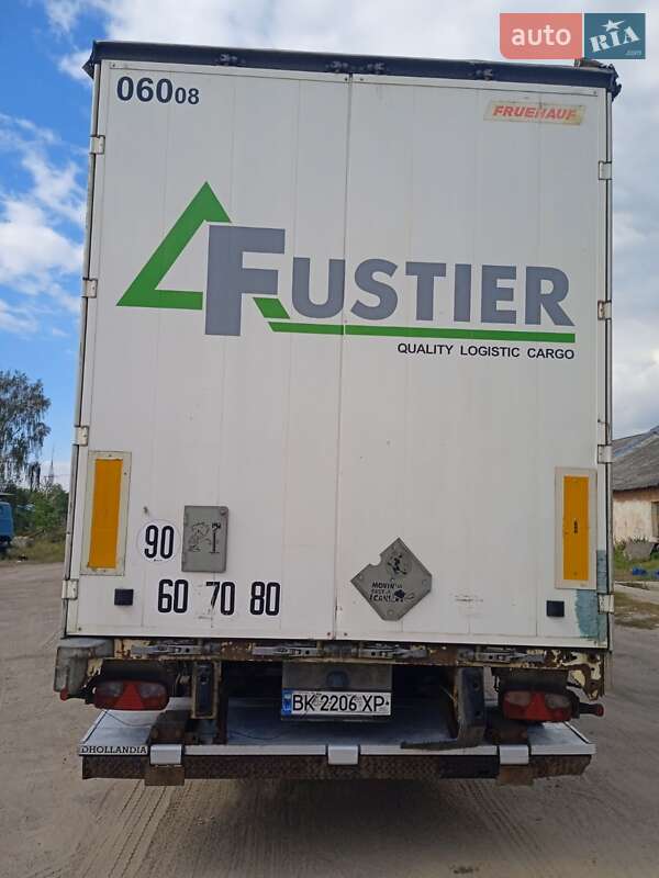 Тентованный борт (штора) - полуприцеп Fruehauf SMB 2008 в Березному