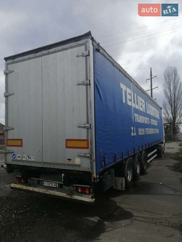 Бортовий напівпричіп Fruehauf SMB 2008 в Вінниці