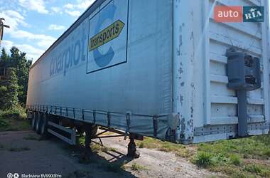 Тентованный борт (штора) - полуприцеп Fruehauf SMB 2004 в 