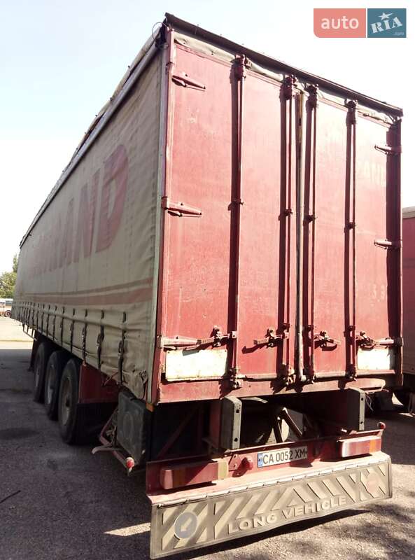 Тентованный борт (штора) - полуприцеп Fruehauf T34 1990 в Каменке фото 8 Тентованный борт (штора) - полуприцеп Fruehauf T34 1990 в Каменке