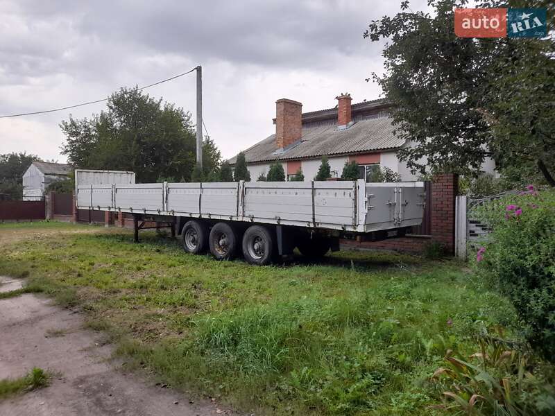 Бортовой полуприцеп Fruehauf T34 1992 в Барышевке фото 3 Бортовой полуприцеп Fruehauf T34 1992 в Барышевке