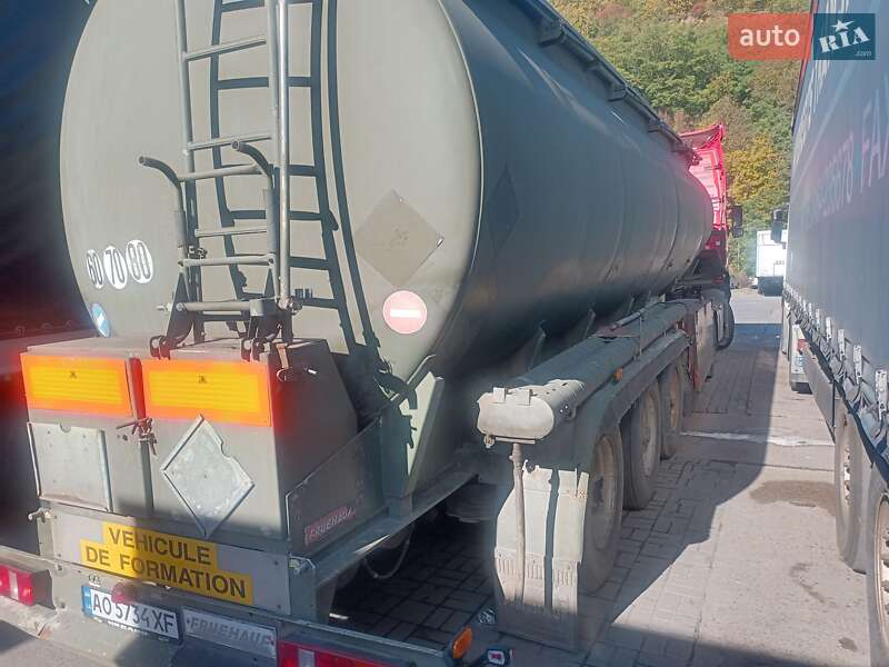 Цистерна полуприцеп Fruehauf T34 1991 в Ужгороде