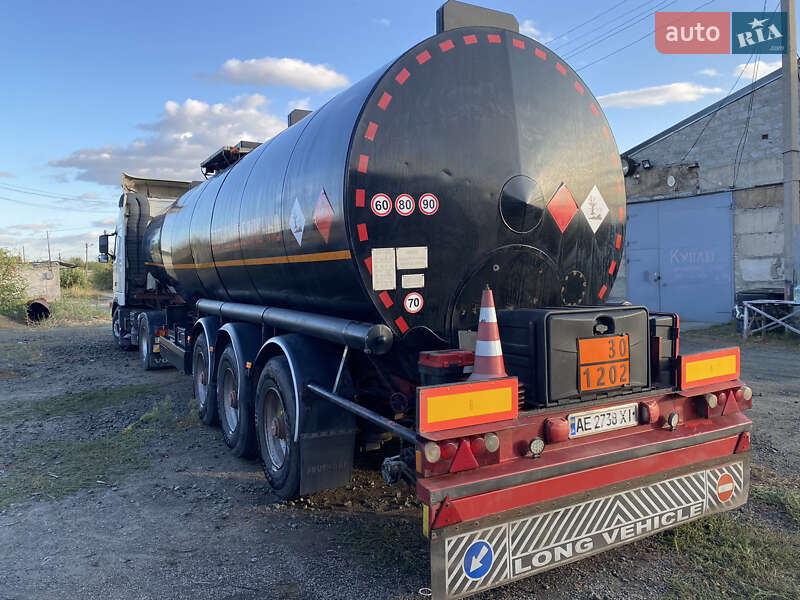 Цистерна полуприцеп Fruehauf T34 1991 в Днепре