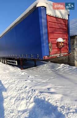 Тентованный борт (штора) - полуприцеп Fruehauf T34 1998 в Радивилове