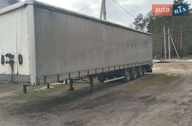 Тентованный борт (штора) - полуприцеп Fruehauf T39 2007 в 