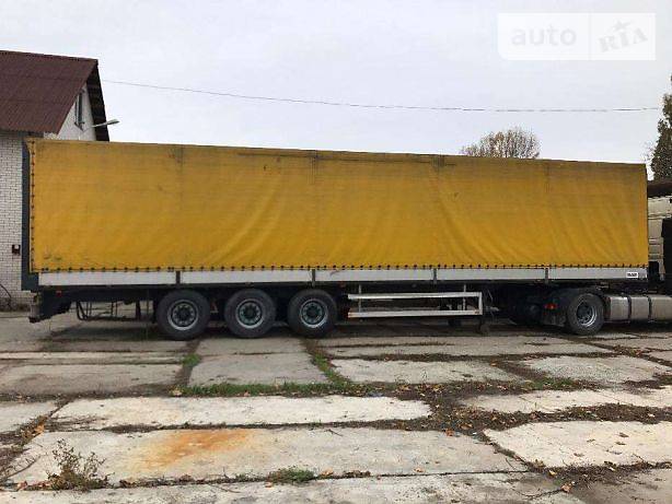 Тентованный борт (штора) - полуприцеп Fruehauf TF34 1998 в Киеве