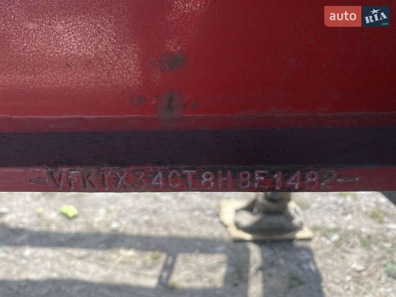 Тентованный борт (штора) - полуприцеп Fruehauf TX 34 2008 в Ирпене фото 12 Тентованный борт (штора) - полуприцеп Fruehauf TX 34 2008 в Ирпене