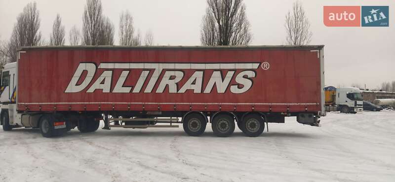 Тентованный борт (штора) - полуприцеп Fruehauf TX 34 2007 в Житомире