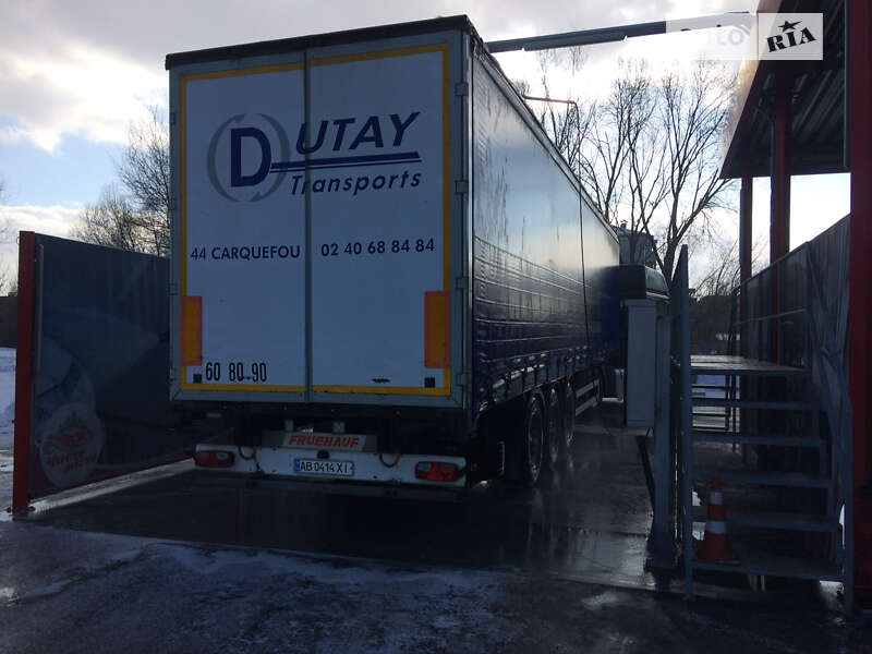 Тентованный борт (штора) - полуприцеп Fruehauf TX 34 2008 в Виннице