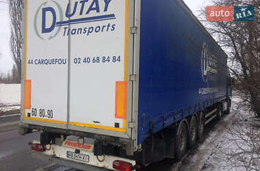 Тентованный борт (штора) - полуприцеп Fruehauf TX 34 2008 в 