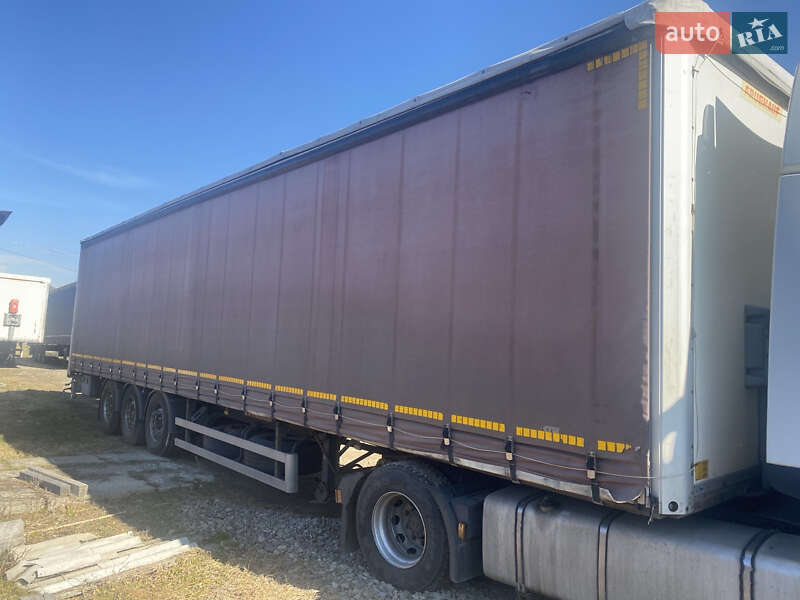 Тентованный борт (штора) - полуприцеп Fruehauf TX 34 2007 в Тячеве