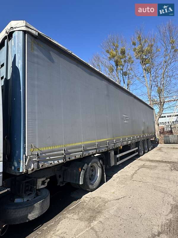 Тентованный борт (штора) - полуприцеп Fruehauf TX 34 2006 в 