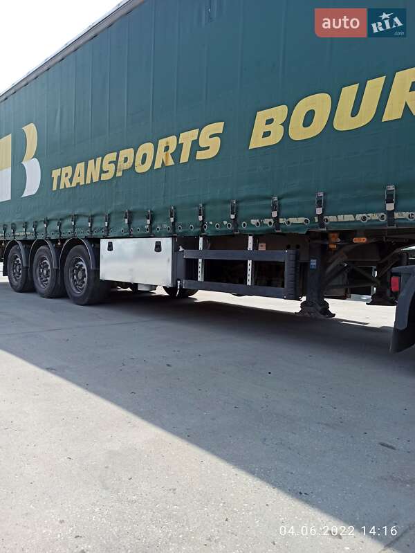 Тентованный борт (штора) - полуприцеп Fruehauf TX 34 2008 в Киеве