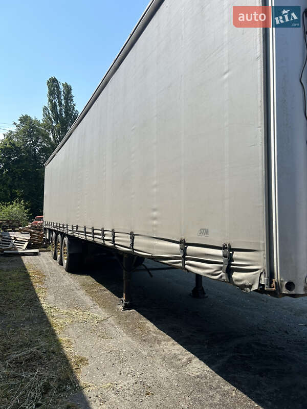 Тентований борт (штора) - напівпричіп Fruehauf TX 34 2007 в Малині