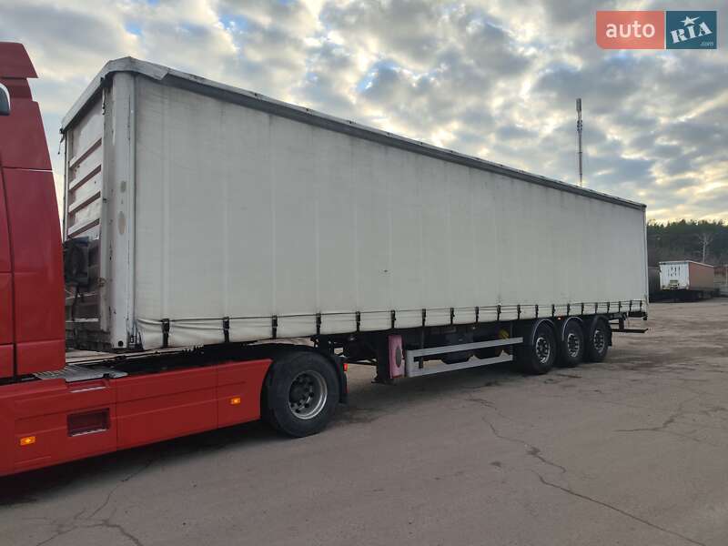 Тентований борт (штора) - напівпричіп Fruehauf TX 34C 2008 в Харкові