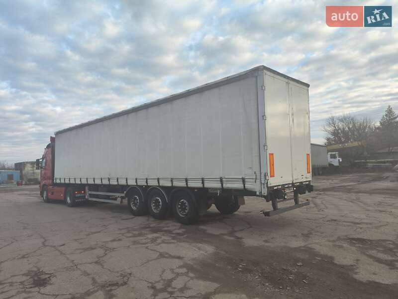 Тентований борт (штора) - напівпричіп Fruehauf TX 34C 2008 в Харкові