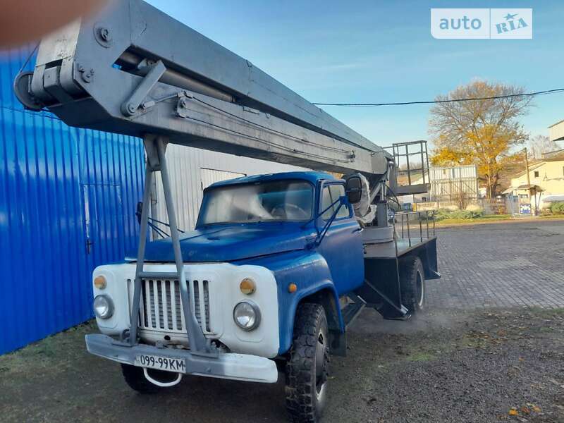 Автовышка ГАЗ 53 1989 в Тетиеве фото Автовышка ГАЗ 53 1989 в Тетиеве