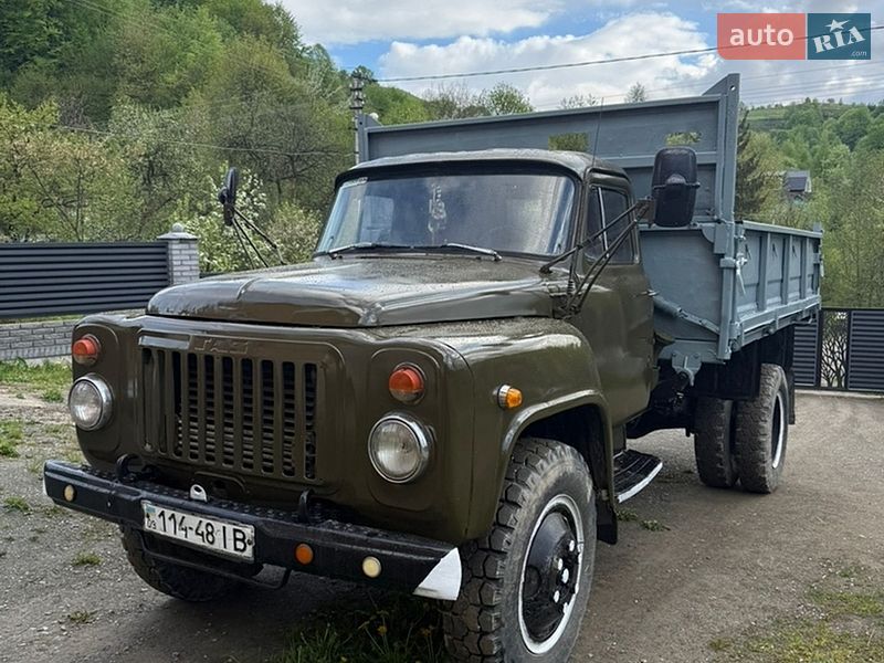 Самосвал ГАЗ 53 1987 в Делятине