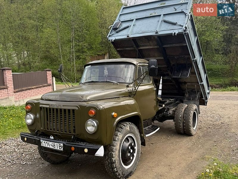 Самосвал ГАЗ 53 1987 в Делятине