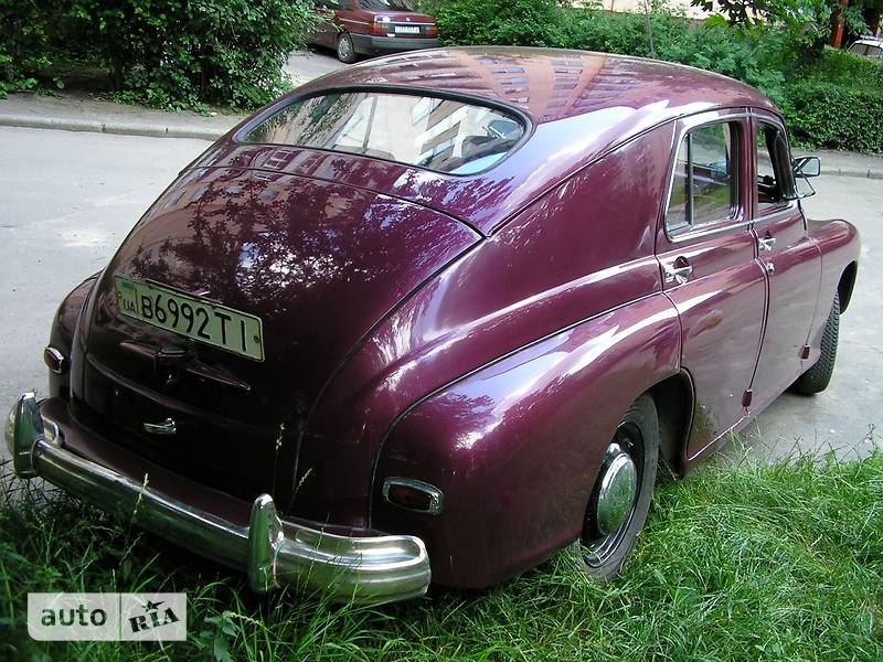 Седан ГАЗ М20 «Перемога» 1957 в Тернополі