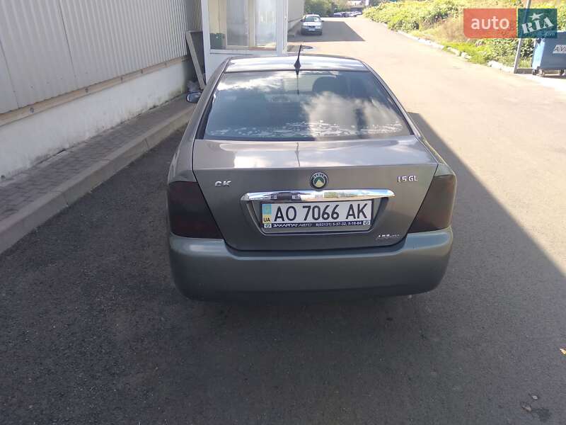 Седан Geely CK-2 2008 в Мукачево фото 3 Седан Geely CK-2 2008 в Мукачево