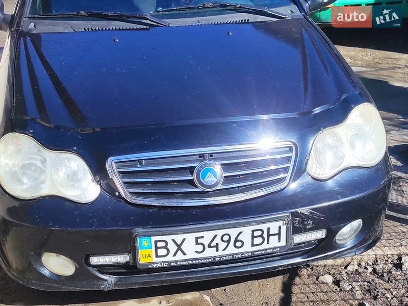 2012 Geely CK-2, VIN L6T7524SXCN024127:plate — фото 1 (autoria)