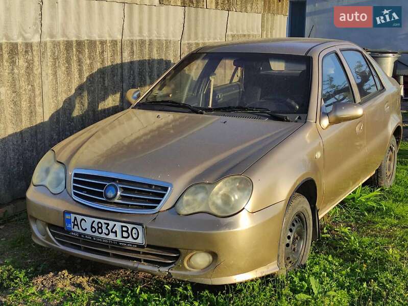 Седан Geely CK 2012 в 