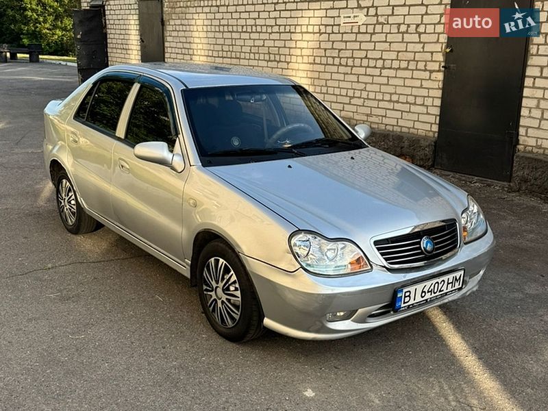 2012 Geely CK, VIN L6T7524S4DN006417:plate — photo 1 (autoria)