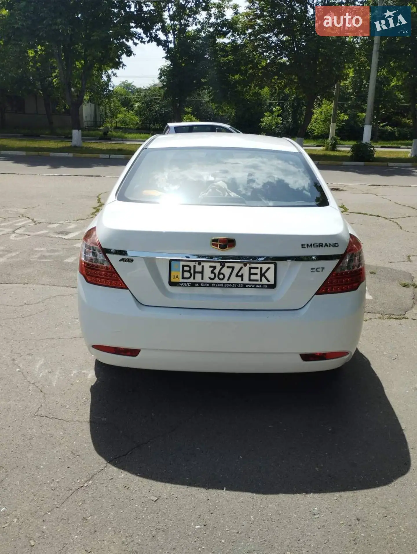 Geely Emgrand 7 (EC7) 2013 VIN L6T7844S1DN014851 фото оголошення 5 з 11