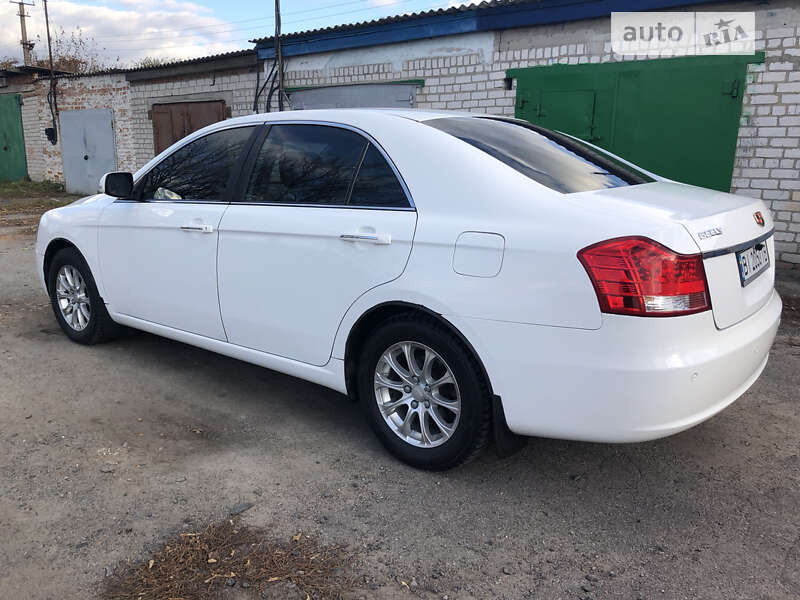 Geely Emgrand 8 (EC8) 2013 Y7WGC1M20E0026606 - history of